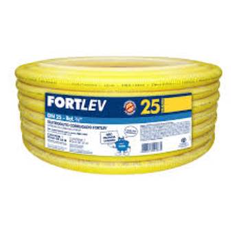 Comprar o produto de Eletroduto Corrugado 25mm Amarelo Metro Fortlev em A Classificar em Americana, SP por Solutudo