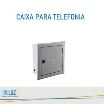 Comprar o produto de Caixa para Telefonia em Automação pela empresa Toda Luz Materiais Elétricos e Iluminação em Atibaia, SP por Solutudo