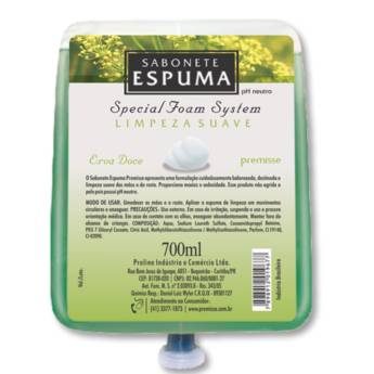 Comprar o produto de Sabonete Espuma Refil Sem Bico Dosador Erva Doce Premisse Embalagem com 700ml. em Higiene Pessoal pela empresa EmbalaFoz em Foz do Iguaçu, PR por Solutudo