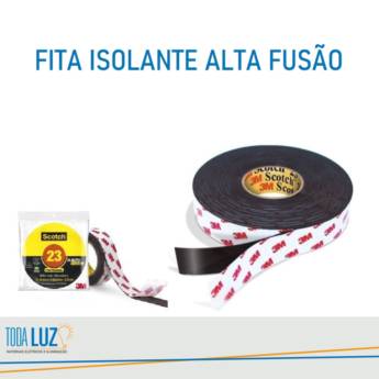 Comprar o produto de Fita Isolante Alta Fusão em Materiais Elétricos pela empresa Toda Luz Materiais Elétricos e Iluminação em Atibaia, SP por Solutudo