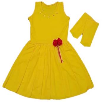 Comprar o produto de 2844 - Princesa amarela infantil (tamanho 8)  em Fantasia Infantil Feminina em Tietê, SP por Solutudo