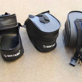 Comprar o produto de BOLSA SELIM PRETO 13.0X9.0X8.0 NAPA SHITARO 1 ZIP REIS em Acessórios e vestuário para ciclistas em Bauru, SP por Solutudo