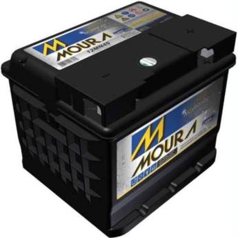 Comprar o produto de Bateria Nobreak Moura 45ah em Baterias Estacionárias pela empresa Baterauto Baterias em Mineiros, GO por Solutudo