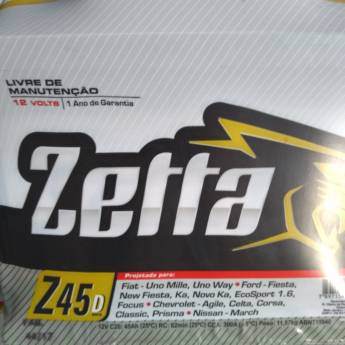 Comprar o produto de Baterias zetta em A Classificar em Jundiaí, SP por Solutudo