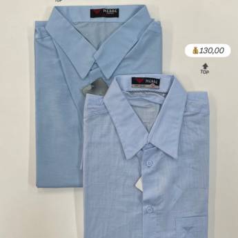 Comprar o produto de Camisa social manga curta Pierre em A Classificar em Uberlândia, MG por Solutudo