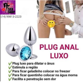 Comprar o produto de JÓIA PLUG ANAL em Sex Shop em Marília, SP por Solutudo