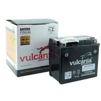 Comprar o produto de Bateria Vulcania para Moto em Baterias em Americana, SP por Solutudo