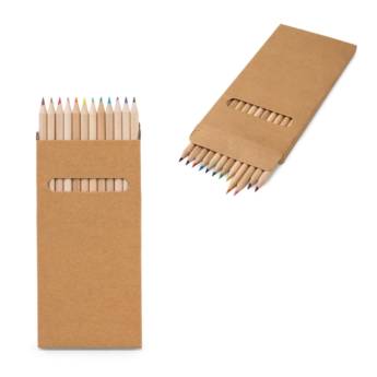 Comprar o produto de Caixa de cartão com 12 lápis de cor 51746 CROCO. em Lápis e Lapiseiras em Botucatu, SP por Solutudo