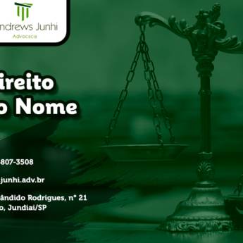 Comprar o produto de Direito do Nome em Advocacia em Jundiaí, SP por Solutudo