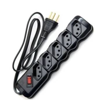Comprar o produto de Filtro de linha com 5 tomadas Bivolt Marca Elite em Materiais para Construção em Boituva, SP por Solutudo