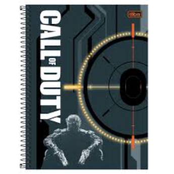 Comprar o produto de Caderno 10 matérias Call Of Duty em Cadernos em Boituva, SP por Solutudo