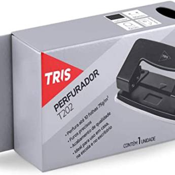 Comprar o produto de Perfurador Tris T202 em Papelarias em Jundiaí, SP por Solutudo