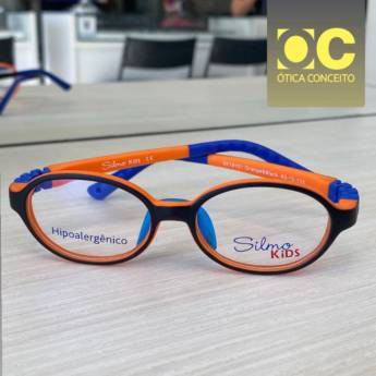 Comprar o produto de Óculos de Grau Infantil - Silmo Kids em Óculos pela empresa Ótica Conceito em Foz do Iguaçu, PR por Solutudo