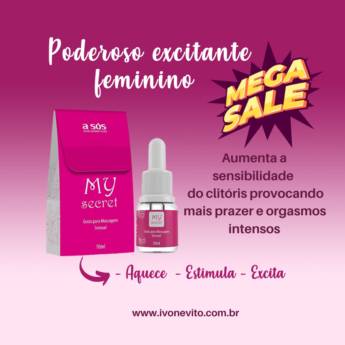 Comprar o produto de EXCITANTE FEMININO MY SECRET  em Excitantes pela empresa Sexshop Ivone Vito em Bauru, SP por Solutudo