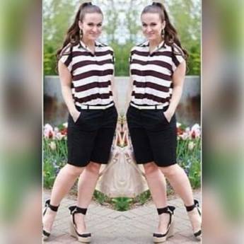 Comprar o produto de Bermuda de Linho (Semelhante a essa Disponível no Tamanho: 40 - 42 e 44). em Roupas e Acessórios em Bauru, SP por Solutudo