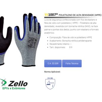 Comprar o produto de Luva Anti corte (SS1007) em EPI's em Boituva, SP por Solutudo