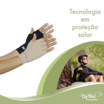 Comprar o produto de Luva curta meio dedo -Velsol Proteção solar em Produtos Hospitalares em Jundiaí, SP por Solutudo