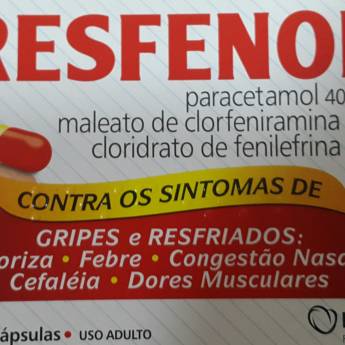 Comprar o produto de Resfenol 20 caps em Medicamentos em Foz do Iguaçu, PR por Solutudo
