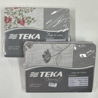 Comprar o produto de Jogo de cama solteiro Teka em A Classificar em Uberlândia, MG por Solutudo