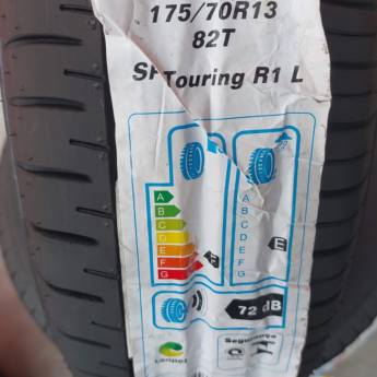 Comprar o produto de Pneu 175/70/13 para Gol/Palio/Corsa/Fiesta/Escort/Outros em Pneus para Carros em Bauru, SP por Solutudo