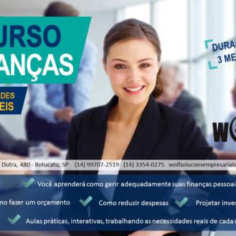 Comprar o produto de Curso Finanças em Outros Serviços em Botucatu, SP por Solutudo