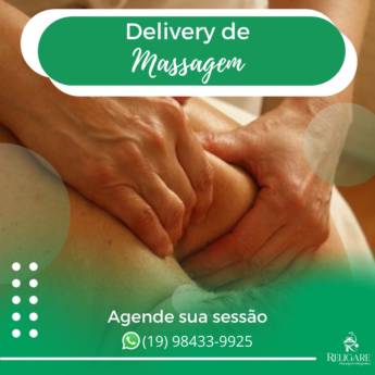 Comprar produto Delivery de Massagem  em Massoterapeutas pela empresa Religare Qualidade de Vida e Saúde em Americana, SP