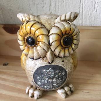 Comprar o produto de Coruja Resina em Decoração em São Carlos, SP por Solutudo