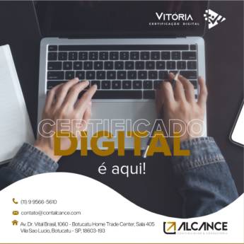 Comprar o produto de Certificado Digital em Contabilidade em Botucatu, SP por Solutudo
