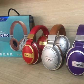 Comprar o produto de Fone de ouviso Estéreo sem fio inova  em Equipamentos e Acessórios de Informática - Eletrônicos em Jundiaí, SP por Solutudo