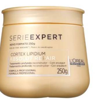 Comprar o produto de L'Oréal Professionnel Expert Absolut Repair Lipidium - Máscara de Reconstrução 250g em L'Oreal PROFESSIONNEL em Jundiaí, SP por Solutudo