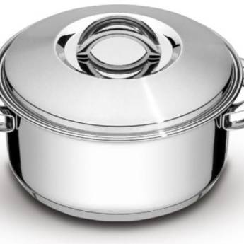 Comprar o produto de Caçarola Inox 16 Solar Rasa Tramontina em Panelas pela empresa Casa Vitória em Foz do Iguaçu, PR por Solutudo