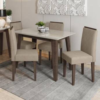 Comprar o produto de MESA YALITH CINTIA 1.80X0.90 VDO/BOR/OFFX/BAS/CHO em Mesas de Jantar em Foz do Iguaçu, PR por Solutudo