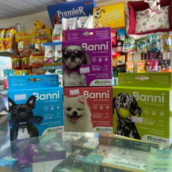Comprar o produto de Banni Antipulga, Carrapaticida e Vermífugo – Pet Shop Rei Leão em Pet Shop em Praia Grande, SP por Solutudo