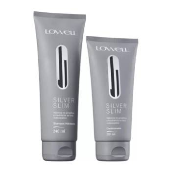 Comprar o produto de Kit Lowell Silver Slim (2 Produtos) em Lowell Profissional  em Jundiaí, SP por Solutudo