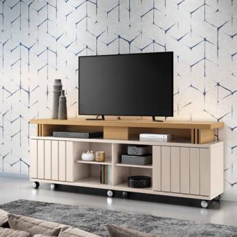 Comprar o produto de Bancada Briz 1.8 em Racks pela empresa Cirineu Móveis em Foz do Iguaçu, PR por Solutudo