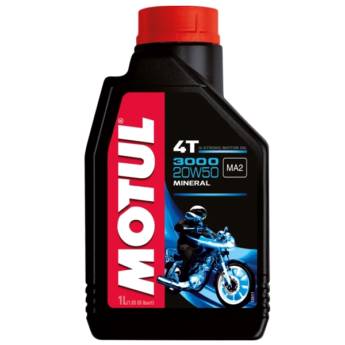 Comprar o produto de MOTUL 3000 4T 20W-50 em Filtros, Óleos e Lubrificantes em Bauru, SP por Solutudo
