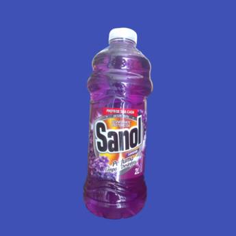 Comprar o produto de Desinfetante lavanda sanol 2lts  em Produtos de Limpeza em Jundiaí, SP por Solutudo