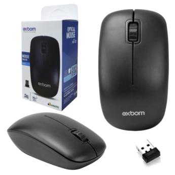 Comprar o produto de Mouse Wireless Sem Fio USB 2.4ghz MS-S22 Mouse Sem Fio Notebook Pc Preto em Kits Teclado e Mouse em Bauru, SP por Solutudo Comprar o produto de Mouse Wireless Sem Fio USB 2.4ghz MS-S22 Mouse Sem Fio Notebook Pc Preto em Kits Teclado e Mouse em Bauru, SP por Solutudo