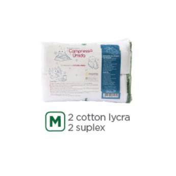 Comprar o produto de COMPRESSA ÚMIDA KIT COM 4 TAM M em Saúde em Jundiaí, SP por Solutudo