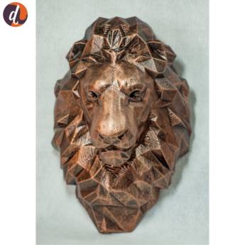 Comprar o produto de Leão de parede cobre em Decoração - Objeto para Decoração em Assis, SP por Solutudo
