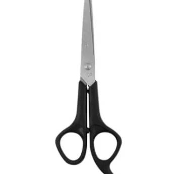 Comprar o produto de Tesoura barbeiro com descanso  17cm (6,5") em Materiais para Construção em Boituva, SP por Solutudo