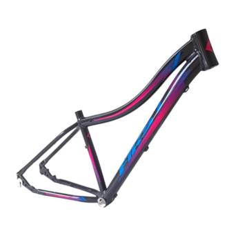 Comprar o produto de Quadro Bike First Smitt 29 Preto/Azul/Rosa Cabeamento Interno em Bicicletarias em Indaiatuba, SP por Solutudo