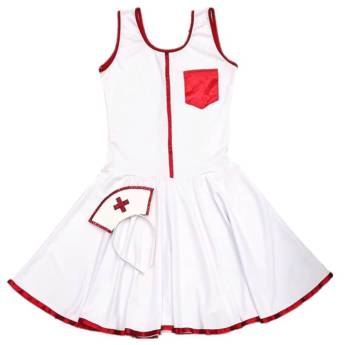 Comprar o produto de 2893 - Traje enfermeira juvenil (tamanho 16) em Fantasia Juvenil Feminina em Tietê, SP por Solutudo
