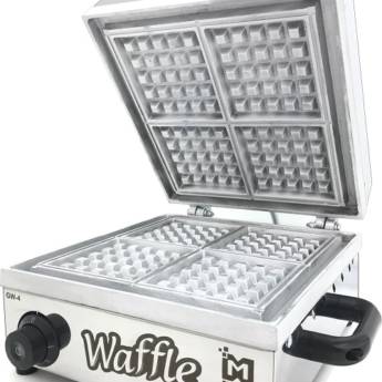 Comprar o produto de Máquina de Waffles (Com 4 cavidades) - WSG Brasil em Maquinários Alimentícios em São Paulo, SP por Solutudo