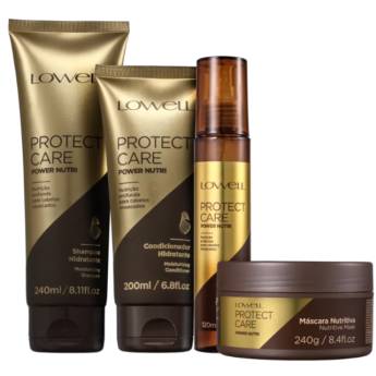Comprar o produto de Kit Lowell Protect Care Power Nutri Completo (4 Produtos)  em Lowell Profissional  em Jundiaí, SP por Solutudo