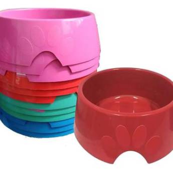 Comprar o produto de Comedouro Pop Nº1 300ml - Azul - Furacão em Artigos Pets em Divinópolis, MG por Solutudo