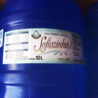 Comprar o produto de Água Sofiazinha - Galão de 10L e 20L em A Classificar em Marília, SP por Solutudo