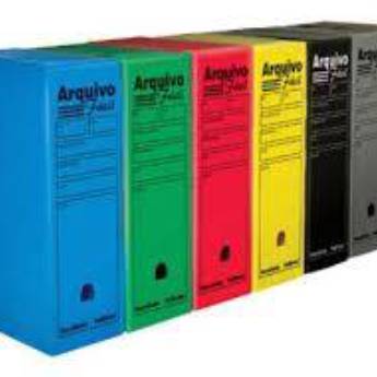 Comprar o produto de Caixa Arquivo-  Colorida  em A Classificar em Botucatu, SP por Solutudo