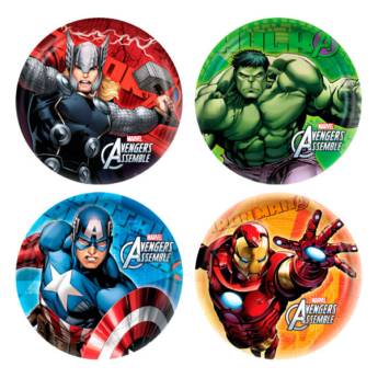 Comprar o produto de Prato Avengers Animated  em Outros em Jundiaí, SP por Solutudo