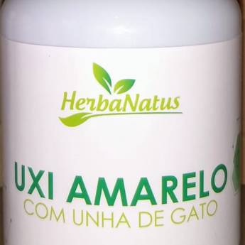 Comprar o produto de UXI AMARELO COM UNHA DE GATO 100 CAP em Suplementos Alimentares em Aracaju, SE por Solutudo